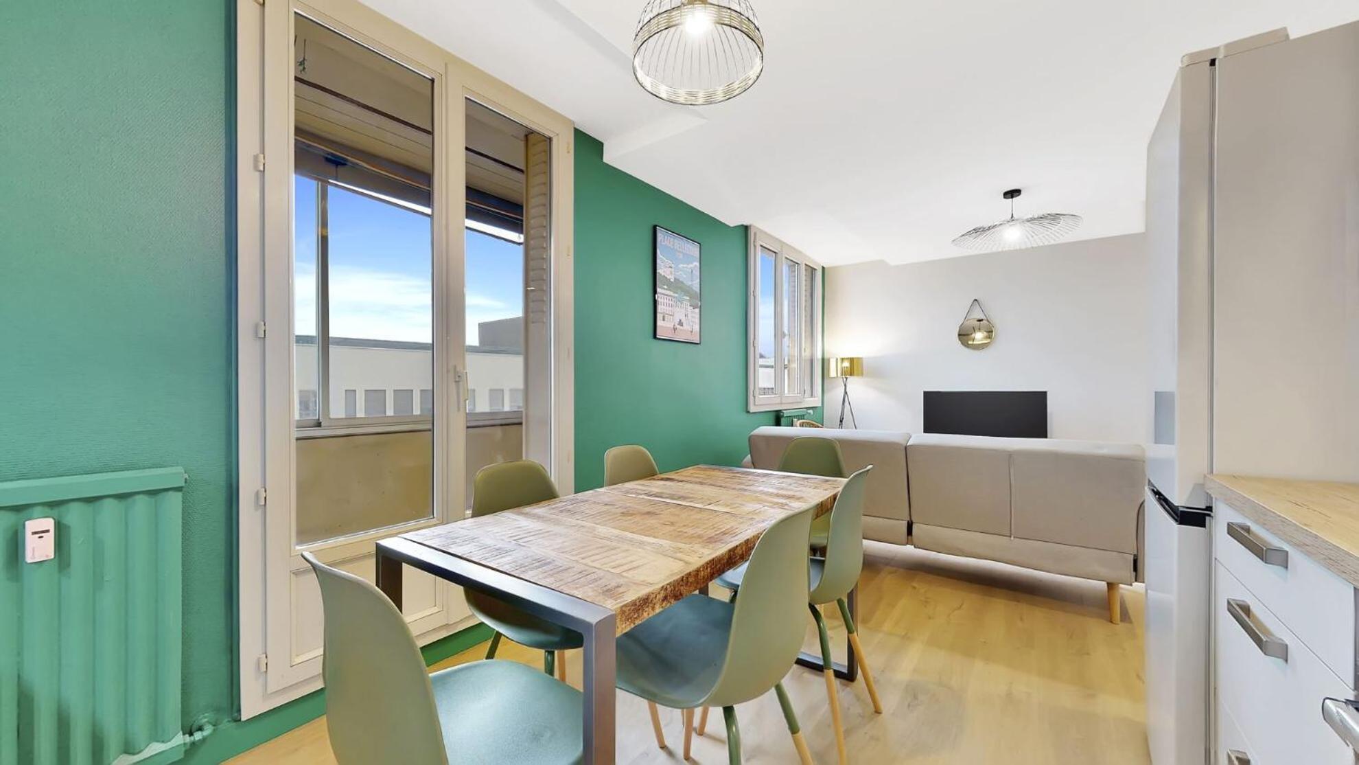 Appartement Neuf Pour 6, Parking Et Box, Au Calme Villeurbanne Eksteriør bilde